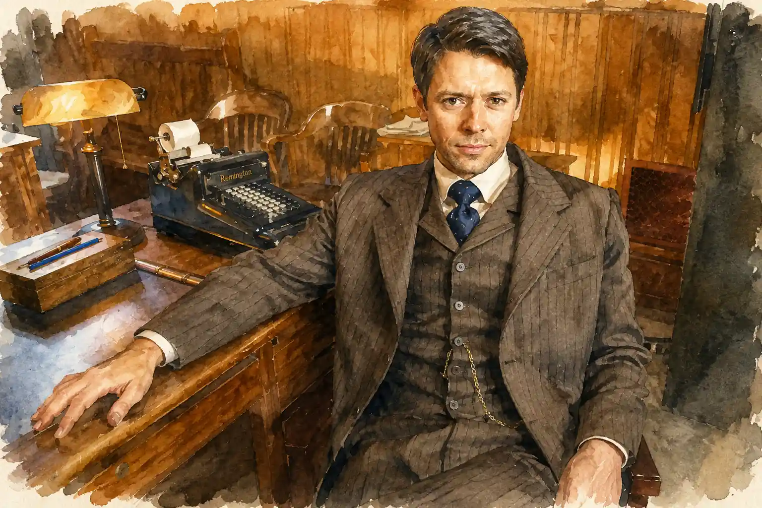 AI illustration of John Keabler