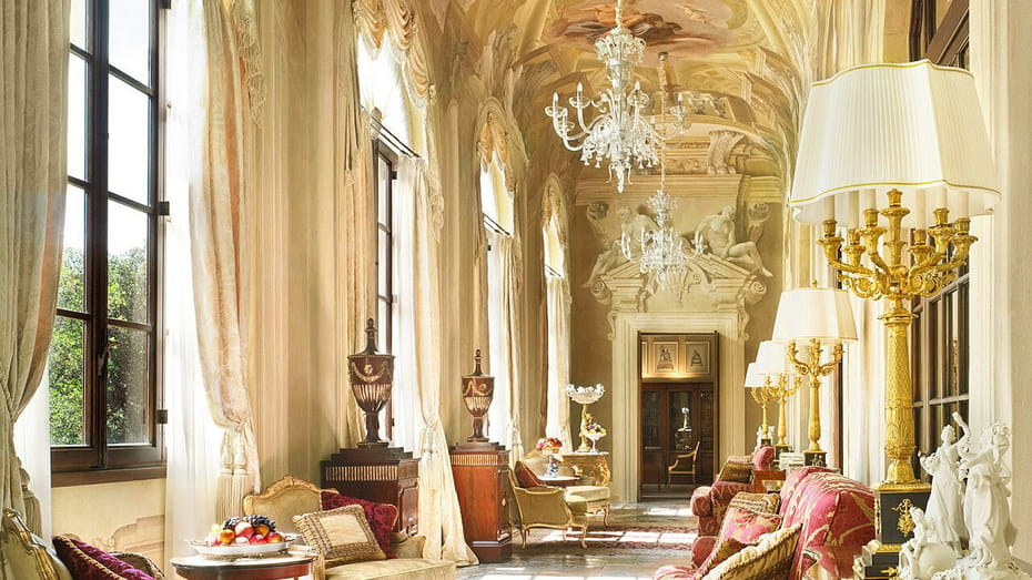 Royal Suite at Four Seasons Firenze luxury hotel in Florence