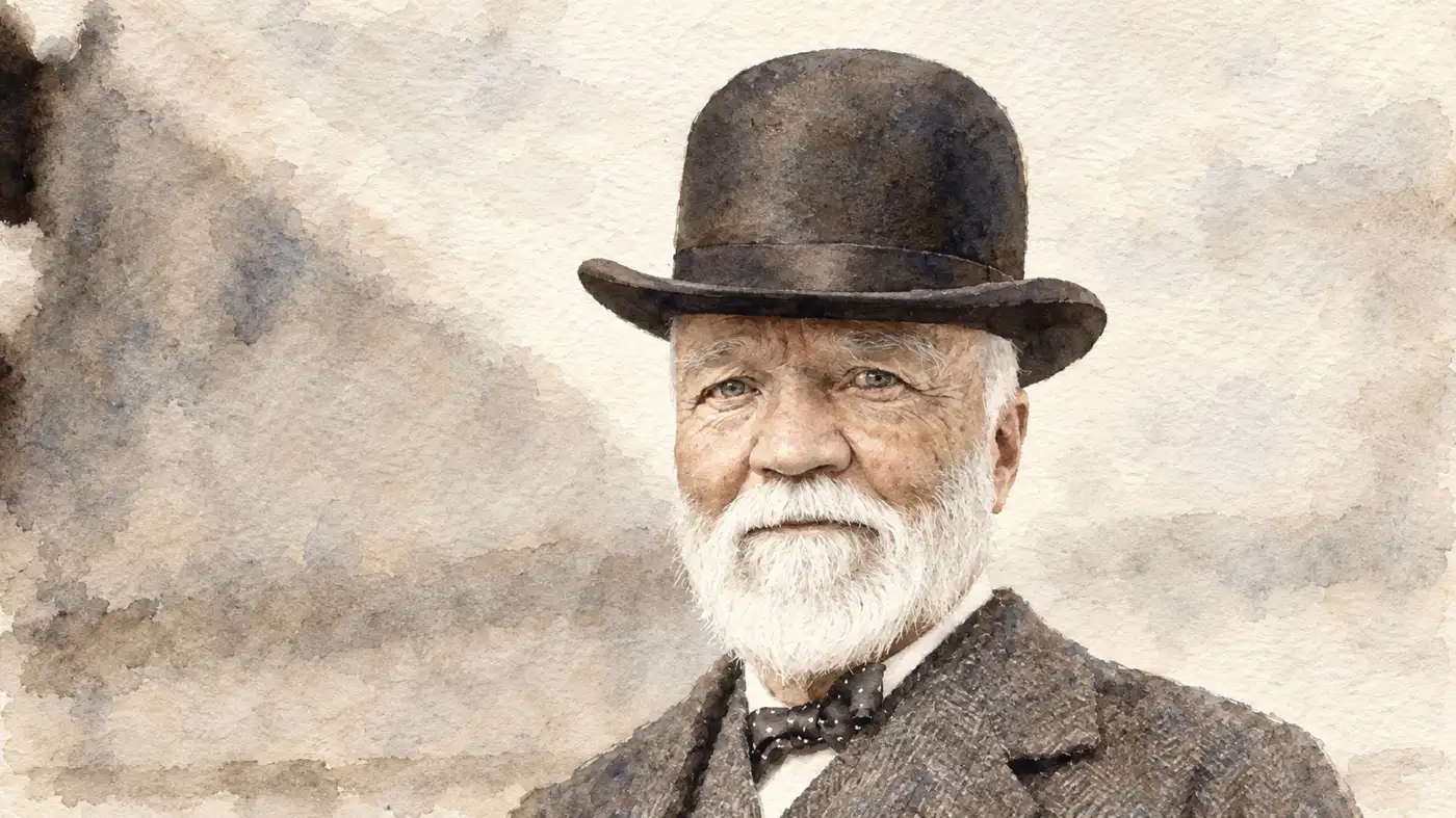 man in bowler hat