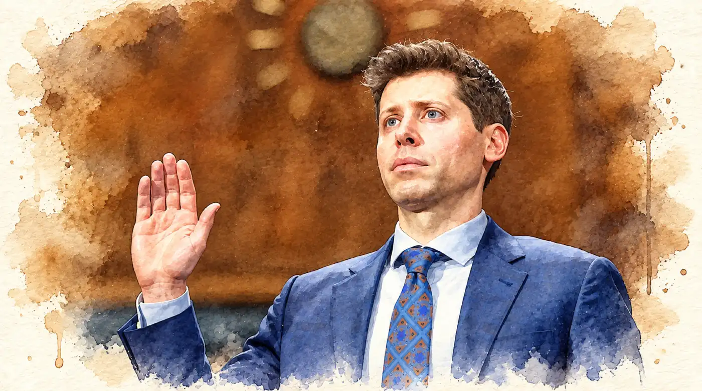 OpenAI Sam Altman before the US Congress